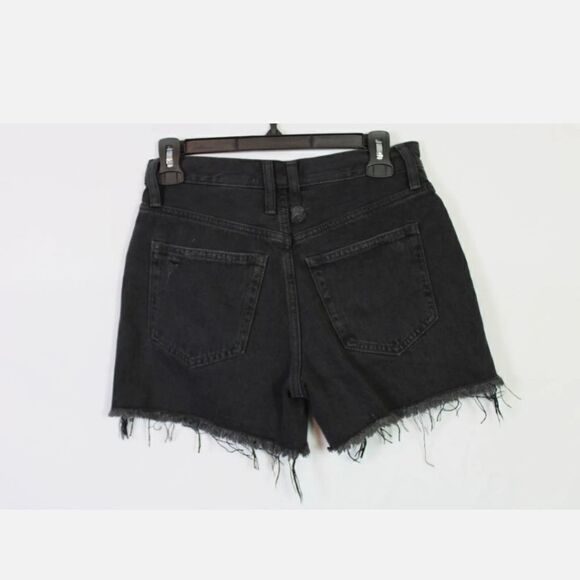 Free People Makai Cutoff Jean Shorts Washed Black Retail $68 SIZE 25 - Picture 7 of 12